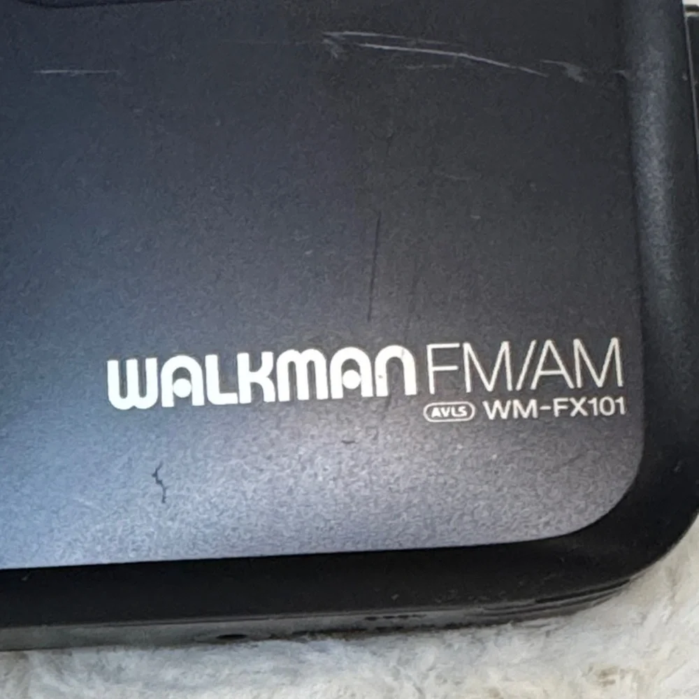 Sony Black Walkman FM/AM Cassette Player